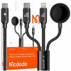 MCDODO ŁADOWARKA INDUKCYJNA DO APPLE WATCH 3W1 KABEL DO IPHONE MACBOOK 100W