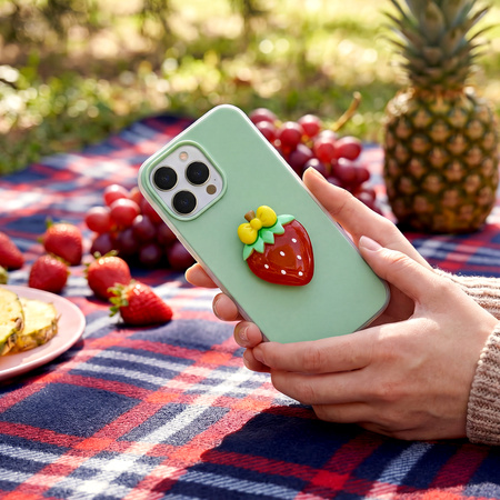 Nakładka Fruit 2in1 do iPhone 16 6,1" zielona