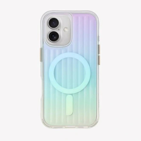 UNIQ ETUI COEHL LINEAR DO IPHONE 16 6.1 Z OPALOWYM MAGNETYCZNYM ŁADOWANIEM