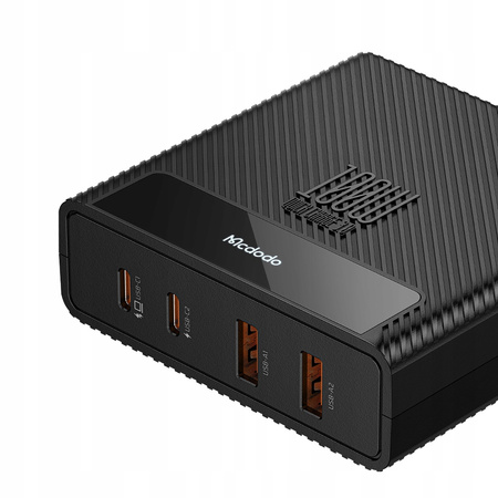 MCDODO STACJA DOKUJĄCA SZYBKA ŁADOWARKA SIECIOWA USB-C USB 100W GAN + KABEL
