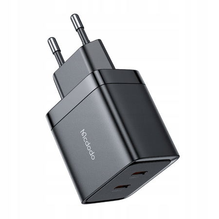 Ładowarka do telefonu, szybkie ładowanie, USB-C 2x 20W, do iPhone 14, Mcdodo