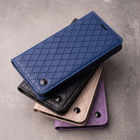 Etui Smart Caro do iPhone 16 Plus 6,7" czarne