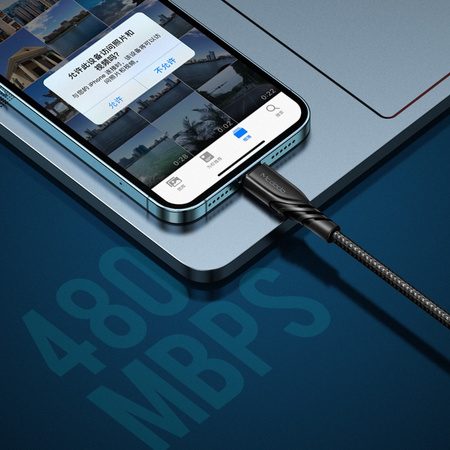 MCDODO ŁADOWARKA KABEL USB-C LIGHTNING SZYBKIEGO ŁADOWANIA DO IPHONE 14 1M