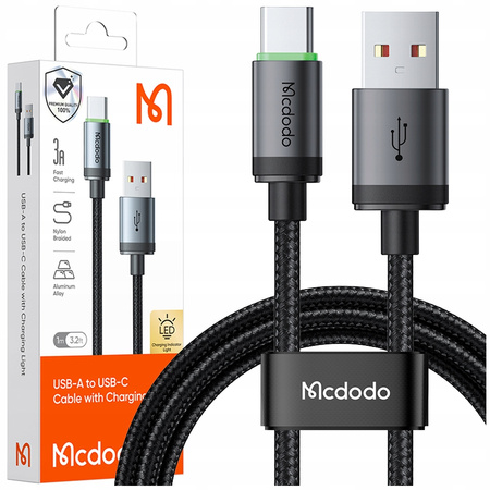 Cablu USB-C MCDODO cu încãrcare rapidã pentru Samsung Xiaomi, USB TIP C QC 4.0, 3M
