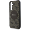 GUESS ETUI 4G ROUND PATCH CLASSIC LOGO DO SAMSUNG GALAXY S25 DO MAGSAFE