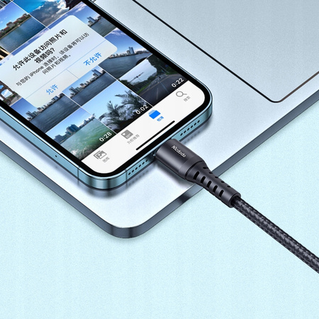 CABLU ÎNCÃRCÃTOR MCDODO USB-C ÎNCÃRCARE RAPIDÃ LIGHTNING PENTRU IPHONE 13 14 3M