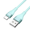 BWOO kabel USB - USB-C 1m 3A Minimalist Silicone zielony X280C