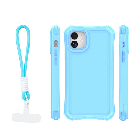 Nakładka SafePop ze smyczą do iPhone 11 niebieska