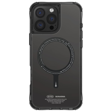 Skinarma etui Saido iPhone 16 Pro 6.3   Magnetic Charging czarny/black