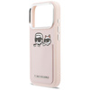 Etui Karl Lagerfeld Karl & Choupette Print & Pocket do iPhone 17 Pro różowy