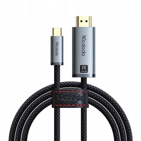 MCDODO KABEL USB-C HDMI PRZEJŚCIÓWKA ADAPTER HUB USB TYP C DO HDMI 8K 2M