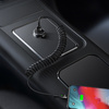 MCDODO KABEL USB-C SPIRALNY SPRĘŻYNOWY SZYBKIE ŁADOWANIE USB TYP C LED 2M