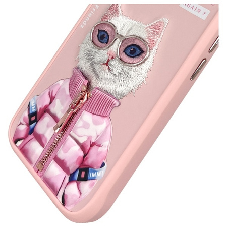 NIMMY ETUI DO IPHONE 16 6.1 Z ANTYPOŚLIZGOWĄ POWŁOKĄ Z MAGNETYCZNYM ZAMKIEM