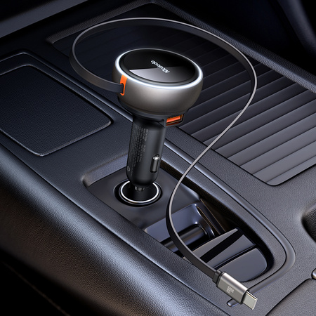 MCDODO LEISTUNGSSTARKES SCHNELLES KFZ-LADEGERÄT 3X USB USB-C PD 80W LED 1M KABEL