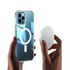 Nakładka Anti Shock 1,5 mm Mag do iPhone 16 Pro 6,3" transparentna big hole
