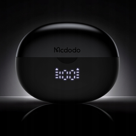 MCDODO SŁUCHAWKI BEZPRZEWODOWE DOUSZNE BLUETOOTH 5.4 Z MIKROFONEM ETUI CLIP