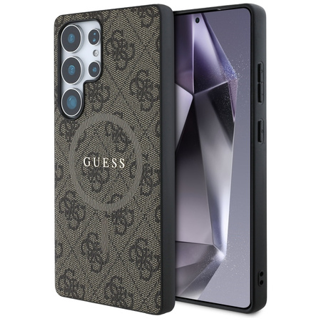 GUESS POKROWIEC TPU DO SAMSUNG GALAXY S25 ULTRA ETUI Z MAGNETYCZNYM LOGO