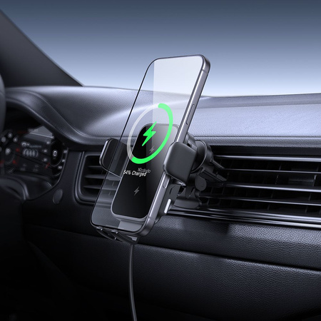 MCDODO UCHWYT NA TELEFON DO SAMOCHODU Z ŁADOWARKA INDUKCYJNA DO MAGSAFE 15W