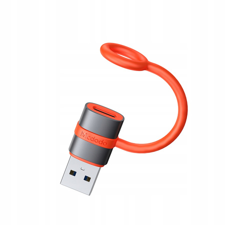 MCDODO ADAPTER PRZEJŚCIÓWKA USB-A 3.0 DO USB-C NA USB TYP C 3A 5GBPS OTG