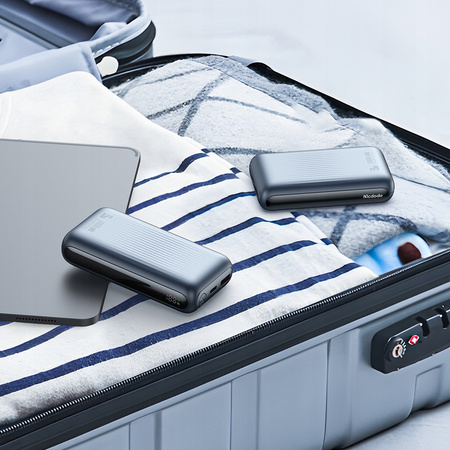 MCDODO POWERBANK Z WYŚWIETLACZEM 10000MAH 33W 2 X USB USB-C + KABEL USB-C CZARNY