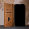 Etui Smart Seam do Motorola Moto G05 brązowe