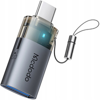 ADAPTOR MCDODO USB-A LA USB-C 512GB CITITOR DE CARDURI TF OTG LED