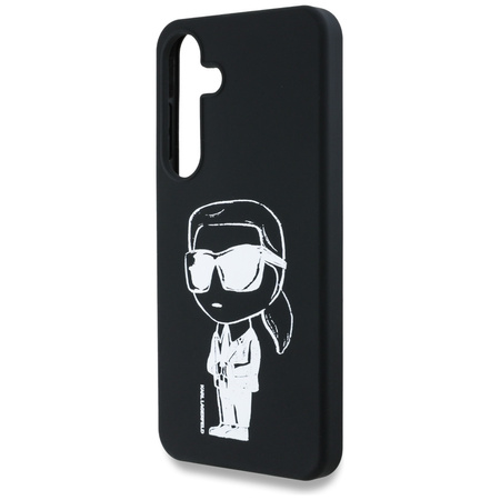 KARL LAGERFELD ETUI SILICONE GRAFFITI IKONIK PRINTED LOGO DO MAGSAFE