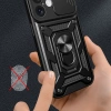 HURTEL ETUI HYBRID ARMOR CAMSHIELD DO IPHONE 16 PLUS PANCERNE Z PODSTAWKĄ