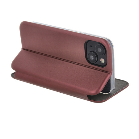Etui Smart Diva do Xiaomi Redmi 13 4G / 13 5G burgundowe