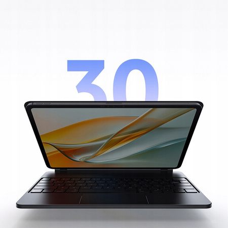 MCDODO ETUI KLAWIATURA PODŚWIETLANA APPLE IPAD PRO M4 11 CALI 2024 CZARNY