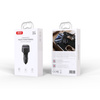XO transmiter FM BCC17 Bluetooth MP3 ładowarka samochodowa 30W czarna