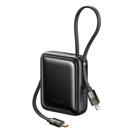 MCDODO POWERBANK 10000MAH Z WBUDOWANYMI KABLAMI 3 X USB-C LIGHTNING 22,5W
