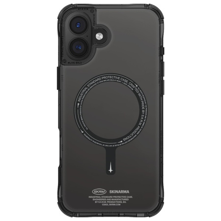 Skinarma etui Saido iPhone 16 6.1       Magnetic Charging czarny/black