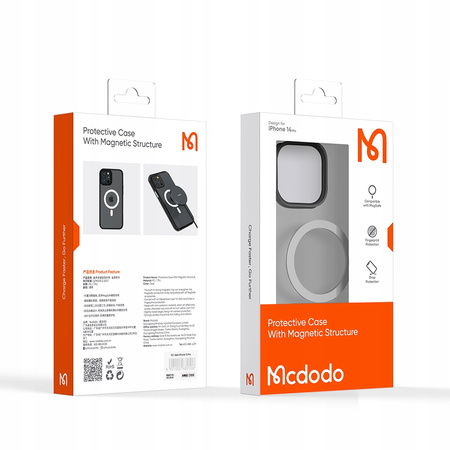 Magnetische Hülle, Schwarz, für iPhone 14 Plus, Mcdodo