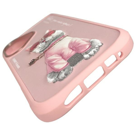 NIMMY ETUI DO IPHONE 16 6.1 GLASSES COOL CAT DESIGN Z POKROWCEM OCHRONNYM