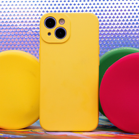 Nakładka Silicon do Xiaomi Redmi 13C 4G / Poco C65 żółta