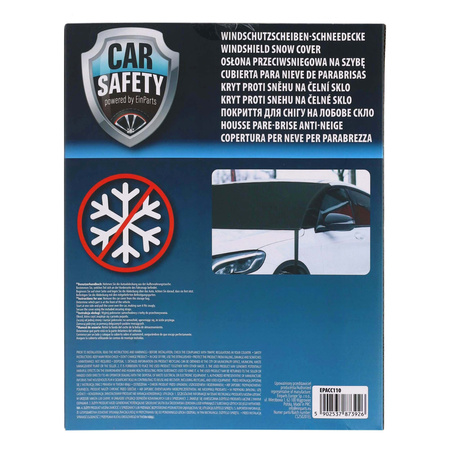 CARSAFETY MATA ANTYSZRONOWA DO SAMOCHODU Z ELASTYCZNYM MOCOWANIEM I ZAMKA