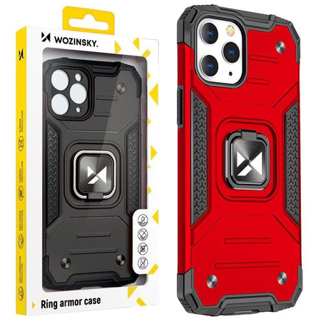 WOZINSKY ETUI PANCERNE RING ARMOR DO IPHONE 14 PRO MAX MAGNETYCZNY UCHWYT