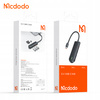 MCDODO ADAPTOR HUB USB-C SPLITTER 3X USB SD/TF