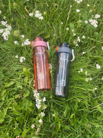 Mcdodo Sportflasche, Wasserflasche, BPA-frei, 1 l, Rot