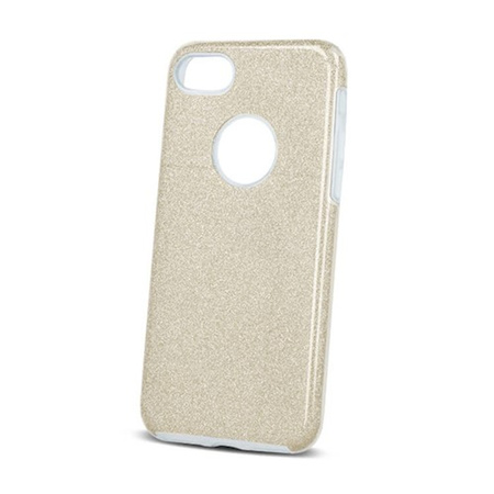 Nakładka Glitter 3w1 do iPhone 16 Pro 6,3" złota