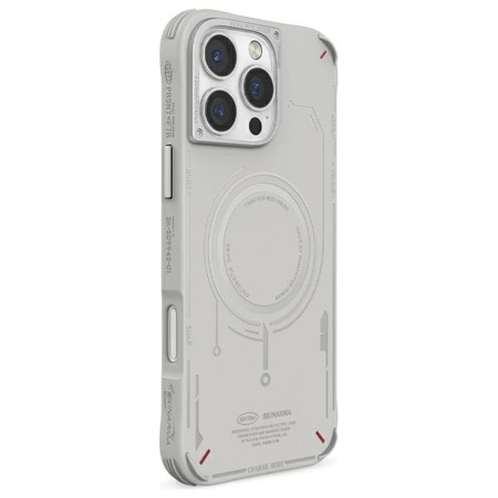 Skinarma etui Mecha iPhone 16 Pro Max 6.9 Magnetic Charging jasno szary/light grey