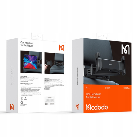 MCDODO UCHWYT NA TABLET SAMOCHODOWY DO SAMOCHODU ZAGŁÓWEK MIĘDZY ZAGŁÓWKAMI