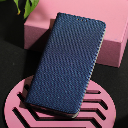 Etui Smart Magnet do Xiaomi 17 granatowe