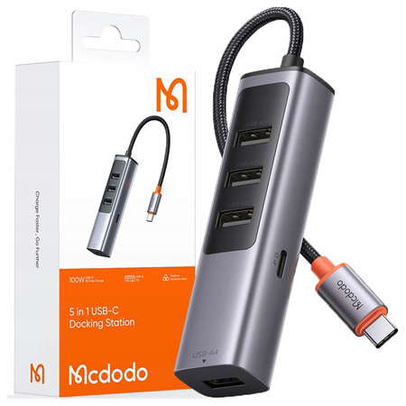 MCDODO USB-C HUB ADAPTER SPLITTER 4X USB-A 3.0