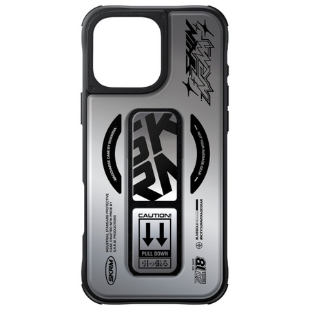 Skinarma etui Kira Kobai iPhone 16 Pro 6.3 Magnetic Charging Grip Stand chrome
