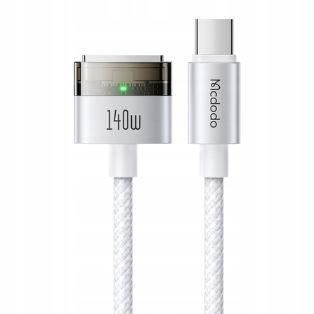 Cablu de alimentare încãrcare MCDODO MACBOOK AIR PRO USB-C MAGSAFE 3 140W 2M