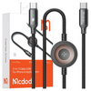 MCDODO Induktives Ladegerät für Apple Watch, 2-in-1-Kabel für iPhone und MacBook, 60 W