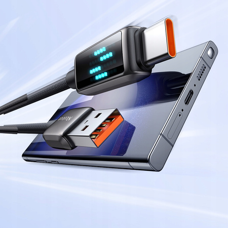 MCDODO USB-C-Kabel zum Schnellladen für Samsung und Xiaomi (Typ C, 6 A, 100 W, 1 m, LED)