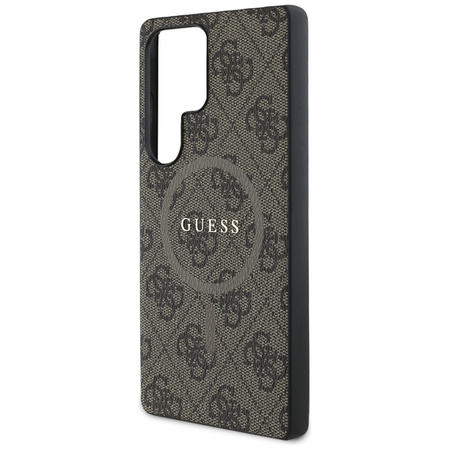 GUESS POKROWIEC TPU DO SAMSUNG GALAXY S25 ULTRA ETUI Z MAGNETYCZNYM LOGO